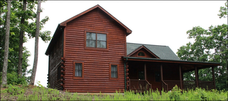 Professional Log Home Borate Application  Green Camp, Ohio
